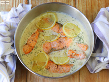 Salmão ao molho de limão, uma receita fácil e deliciosa na qual você só vai usar uma panela