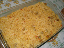 Macarrão cremoso ao forno