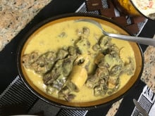 Ossobuco ao molho de mostarda