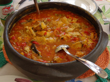 Moqueca de Peixe com Pirão