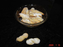 Biscoitinhos amanteigados de laranja