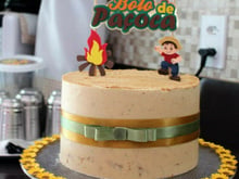 Bolo de paçoca — festa junina