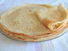Les crêpes françaises de ma mère!