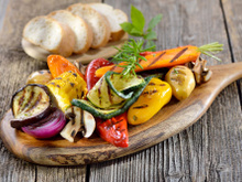 Mix de legumes na airfryer