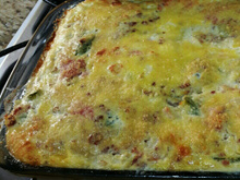 Omelete de forno da Rô