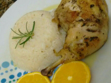 Frango Assado com Laranja