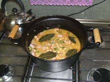 Grão-de-bico com aipo