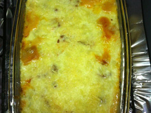 Escondidinho de Carne ao queijo