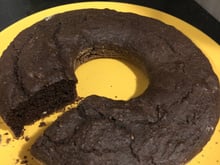 Bolo funcional de chocolate