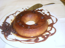 Pudim de pão integral