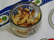 Maçã de microondas light