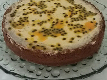 Torta mousse de maracujá