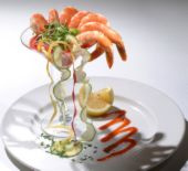 Camarões à Pomedore