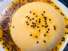 Pudim de maracujá