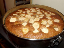 Bolo de casca de Banana