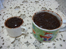 Bolo na caneca