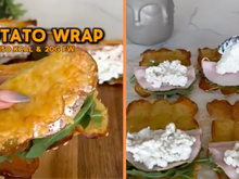 Vale a pena fazer o wrap sem pão que viralizou no Tiktok para um lanche noturno em vez de janta?