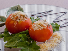 Tomates recheados à moda Rosetti