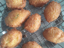 Bolinho de arroz delicioso
