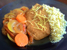 Frango marinado no limão siciliano