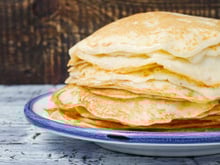 Seu almoço vai ficar pronto rapidinho com essa massa de panqueca fácil e deliciosa, combina com todos os recheios!