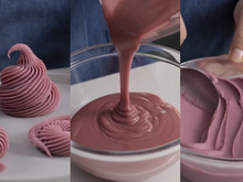 Depois que eu aprendi a fazer essa ganache de frutas vermelhas vegana eu só uso ela para rechear bolos e sobremesas