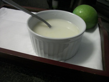 Cobertura fácil de Limão