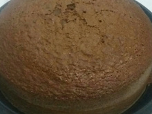 Bolo massa pão de ló