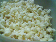 Pipoca salgada (simples)
