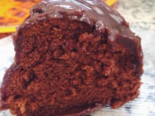 Bolo de chocolate molhadinho