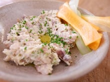 Rillete de peixe defumado