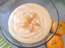 Mousse de tangerina