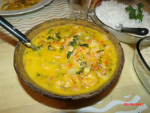Moqueca de camarão