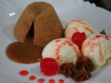 Petit gâteau de doce de leite