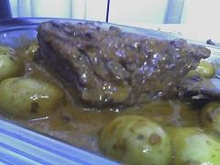 Maminha especial com batata