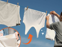 “Roupa branca de doer o olho”: dona de casa revela segredo para lavar roupa encardida sem usar produtos fortes