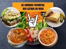 Menu irado: descubra as comidas favoritas dos maiores astros do rock e veja receitas animais!