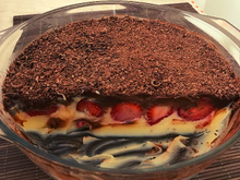 Escondidinho de morango