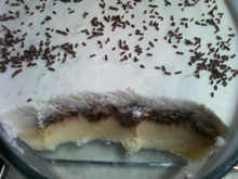 Bolo sorvete de bolacha champagne