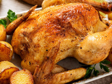 Peru (ou frango) bem temperado