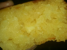 Bolo de macaxeira cremoso