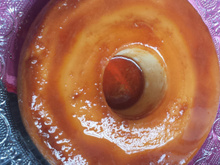 Pudim de leite condensado no microondas