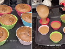 Muffins de banana nanica em uma versão mais saudável, segundo nutricionista: "Sempre faço essa receita no forno, na air fryer não ficou legal"