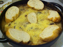 Fraldinha gratinada