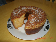 Bolo de milharina