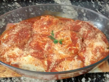 Hambúrguer à parmegiana