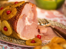 Tender ao abacaxi e vinho