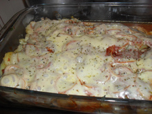 Filé de peixe assado