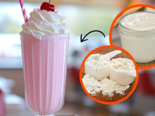 Milk-shake proteico para aguentar o calorzão sem sair da dieta é a melhor receita saudável que você vai aprender hoje!