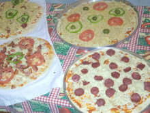 Massa de pizza profissional